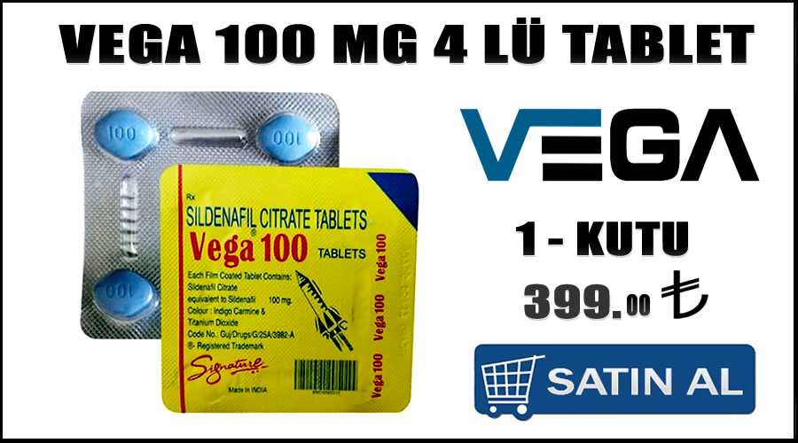 Vega 100 mg 4 lü tablet ekonomik online güvenilir satış